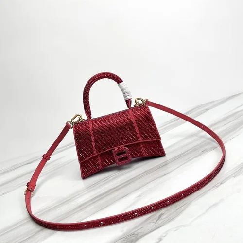 Balenciaga Hourglass Small Top Handle Bag Women Luxury Iconic