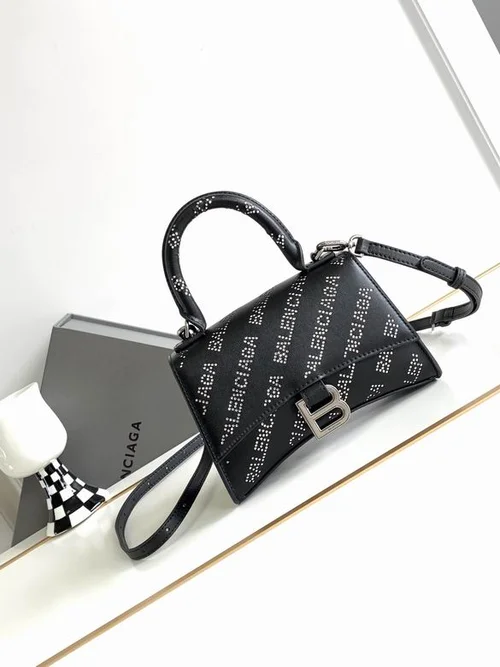 Balenciaga Hourglass Small Top Handle Bag Women Luxury Iconic