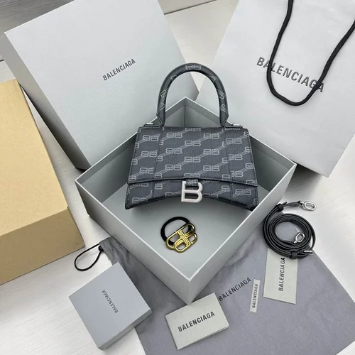 Balenciaga Hourglass Small Top Handle Bag Women Luxury Iconic