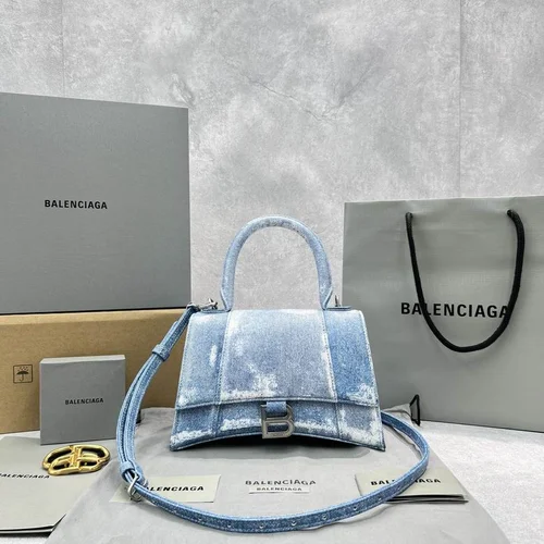 Balenciaga Hourglass Small Top Handle Bag Women Luxury Iconic