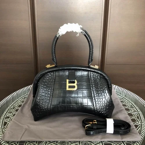 Balenciaga Hourglass Small Top Handle Bag Women Luxury Iconic