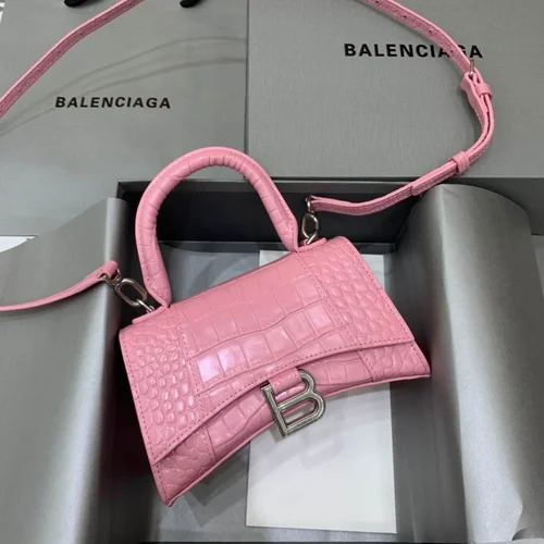 Balenciaga Hourglass Small Top Handle Bag Women Luxury Iconic