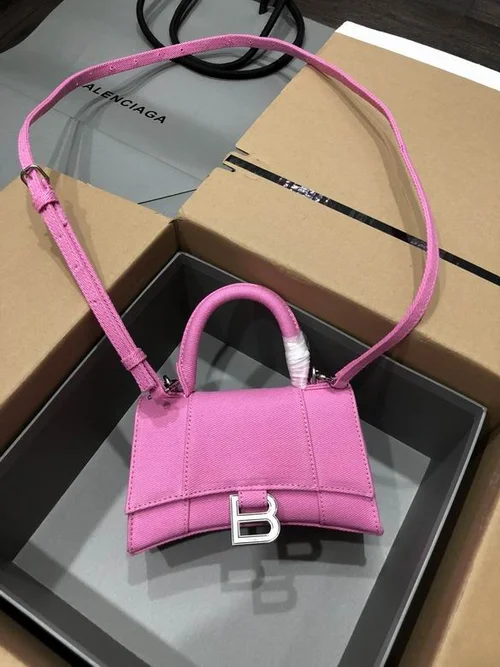 Balenciaga Hourglass Small Top Handle Bag Women Luxury Iconic