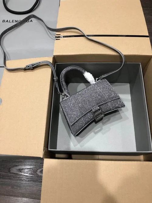 Balenciaga Hourglass Small Top Handle Bag Women Luxury Iconic