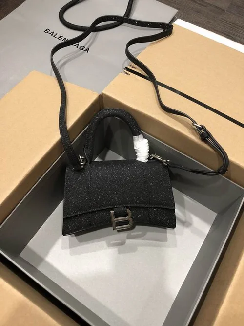 Balenciaga Hourglass Small Top Handle Bag Women Luxury Iconic