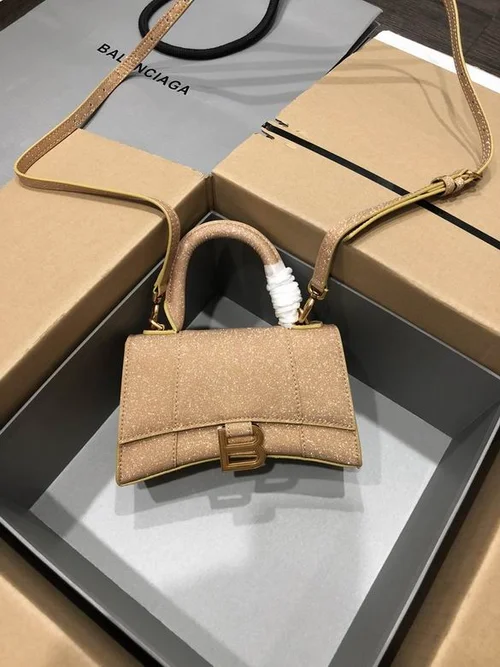 Balenciaga Hourglass Small Top Handle Bag Women Luxury Iconic