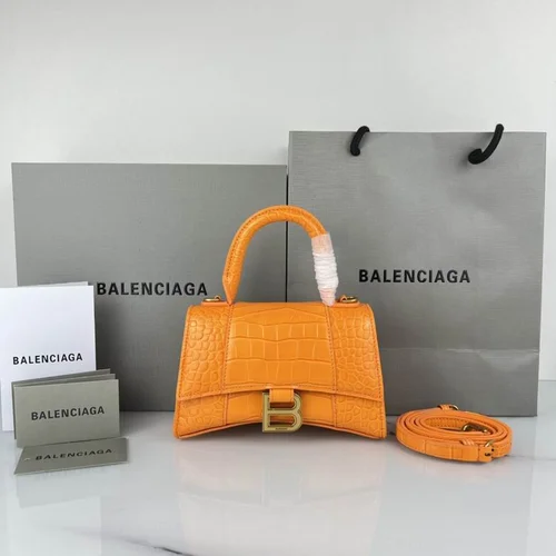 Balenciaga Hourglass Small Top Handle Bag Women Luxury Iconic