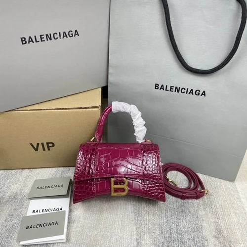Balenciaga Hourglass Small Top Handle Bag Women Luxury Iconic