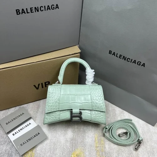 Balenciaga Hourglass Small Top Handle Bag Women Luxury Iconic