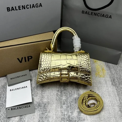 Balenciaga Hourglass Small Top Handle Bag Women Luxury Iconic