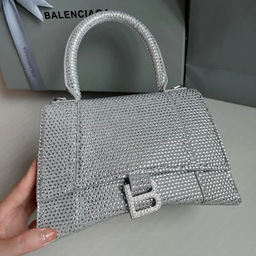 Balenciaga Hourglass Small Top Handle Bag Women Luxury Iconic