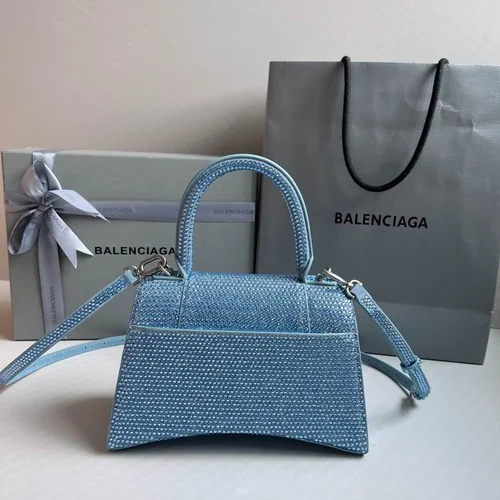 Balenciaga Hourglass Small Top Handle Bag Women Luxury Iconic