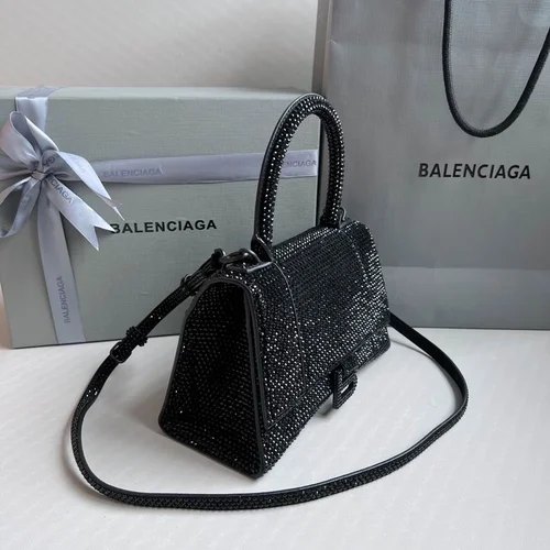 Balenciaga Hourglass Small Top Handle Bag Women Luxury Iconic