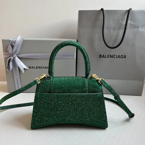 Balenciaga Hourglass Small Top Handle Bag Women Luxury Iconic
