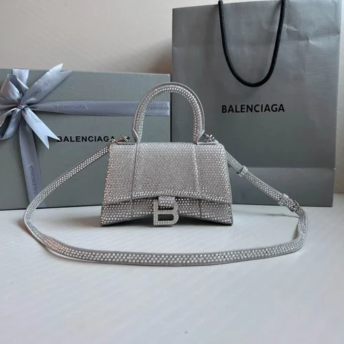 Balenciaga Hourglass Small Top Handle Bag Women Luxury Iconic