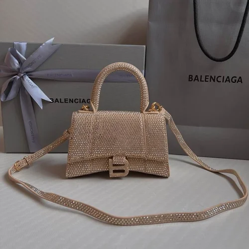 Balenciaga Hourglass Small Top Handle Bag Women Luxury Iconic