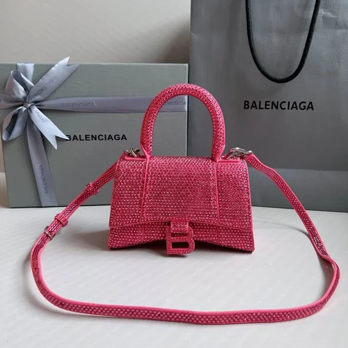 Balenciaga Hourglass Small Top Handle Bag Women Luxury Iconic