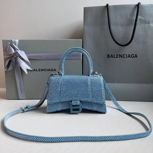 Balenciaga Hourglass Small Top Handle Bag Women Luxury Iconic