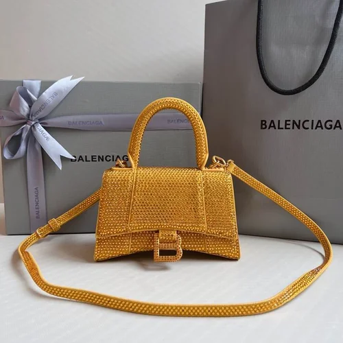 Balenciaga Hourglass Small Top Handle Bag Women Luxury Iconic