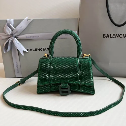 Balenciaga Hourglass Small Top Handle Bag Women Luxury Iconic