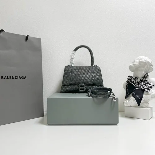 Balenciaga Hourglass Small Top Handle Bag Women Luxury Iconic