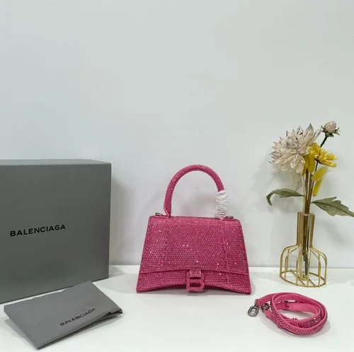 Balenciaga Hourglass Small Top Handle Bag Women Luxury Iconic