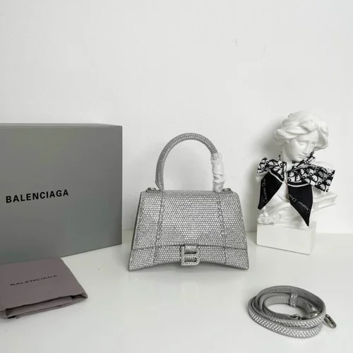 Balenciaga Hourglass Small Top Handle Bag Women Luxury Iconic