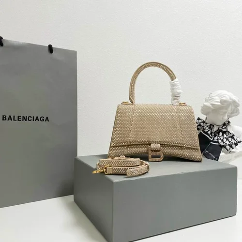Balenciaga Hourglass Small Top Handle Bag Women Luxury Iconic