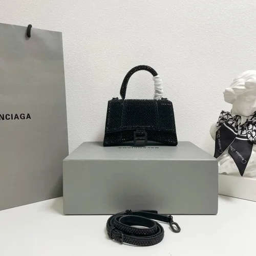 Balenciaga Hourglass Small Top Handle Bag Women Luxury Iconic