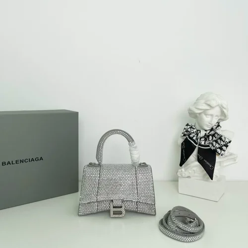 Balenciaga Hourglass Small Top Handle Bag Women Luxury Iconic