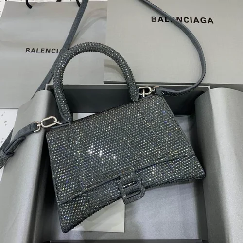 Balenciaga Hourglass Small Top Handle Bag Women Luxury Iconic