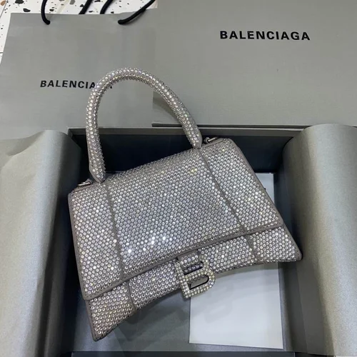 Balenciaga Hourglass Small Top Handle Bag Women Luxury Iconic