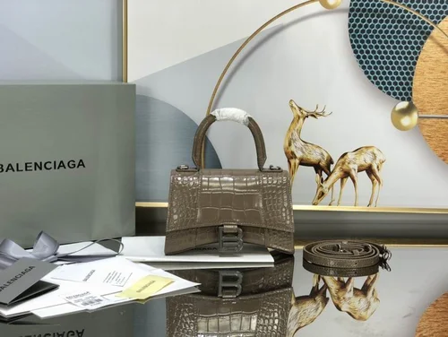 Balenciaga Hourglass Small Top Handle Bag Women Luxury Iconic