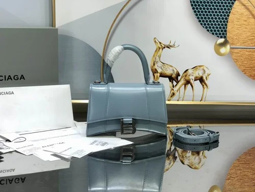 Balenciaga Hourglass Small Top Handle Bag Women Luxury Iconic