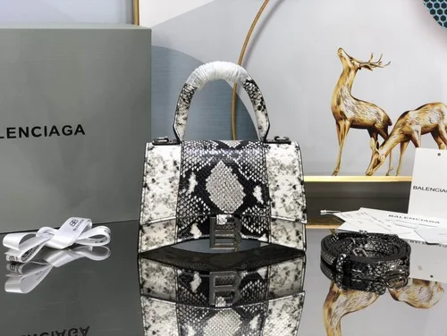 Balenciaga Hourglass Small Top Handle Bag Women Luxury Iconic