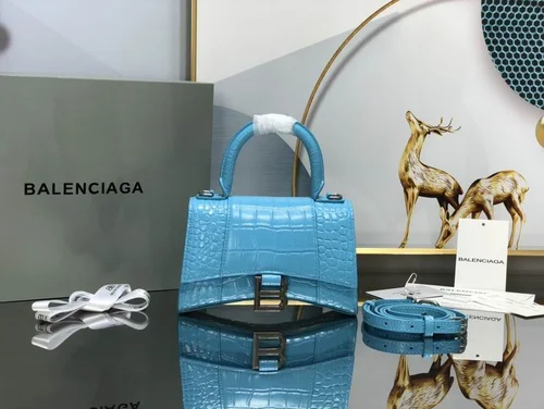 Balenciaga Hourglass Small Top Handle Bag Women Luxury Iconic