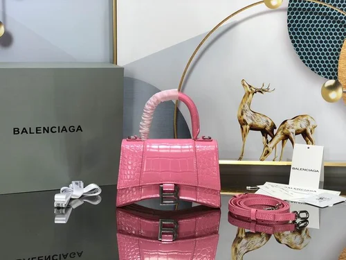 Balenciaga Hourglass Small Top Handle Bag Women Luxury Iconic