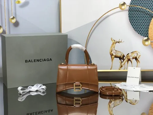 Balenciaga Hourglass Small Top Handle Bag Women Luxury Iconic