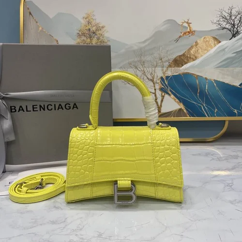 Balenciaga Hourglass Small Top Handle Bag Women Luxury Iconic