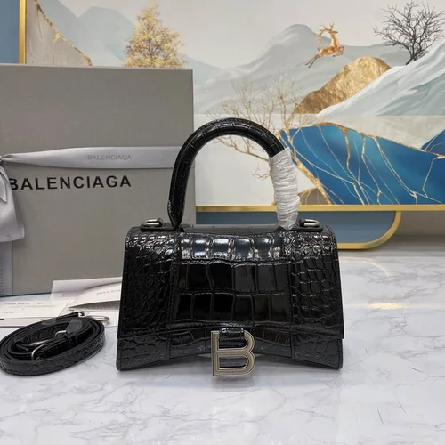Balenciaga Hourglass Small Top Handle Bag Women Luxury Iconic