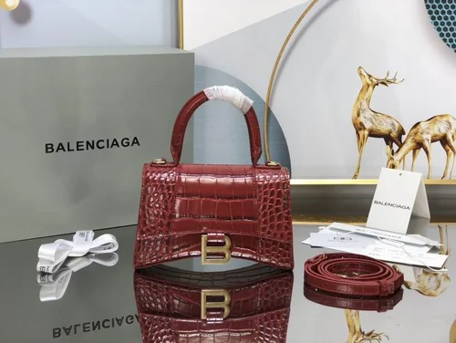 Balenciaga Hourglass Small Top Handle Bag Women Luxury Iconic