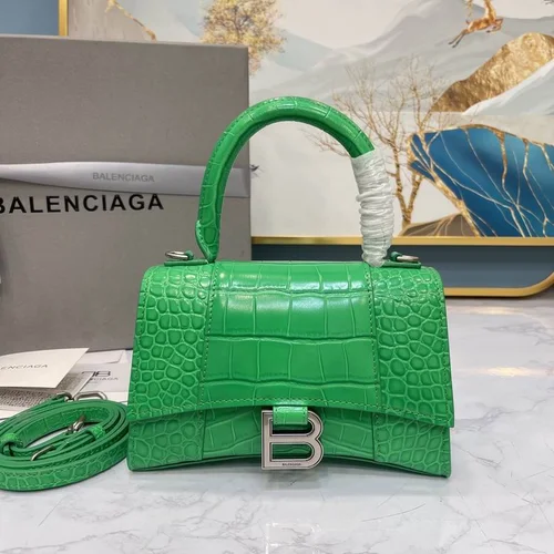Balenciaga Hourglass Small Top Handle Bag Women Luxury Iconic