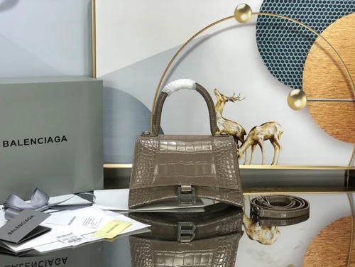 Balenciaga Hourglass Small Top Handle Bag Women Luxury Iconic