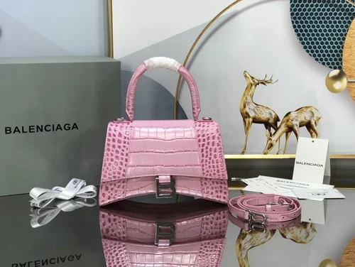Balenciaga Hourglass Small Top Handle Bag Women Luxury Iconic
