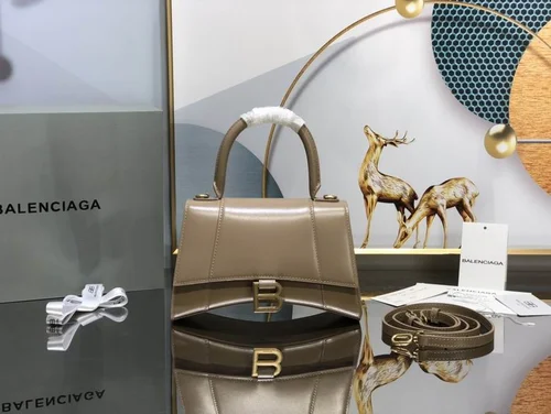 Balenciaga Hourglass Small Top Handle Bag Women Luxury Iconic