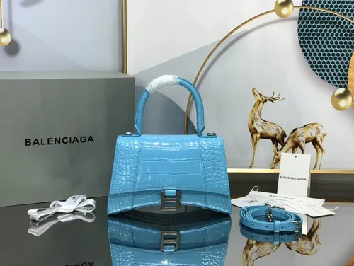Balenciaga Hourglass Small Top Handle Bag Women Luxury Iconic