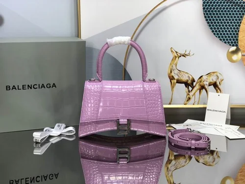 Balenciaga Hourglass Small Top Handle Bag Women Luxury Iconic
