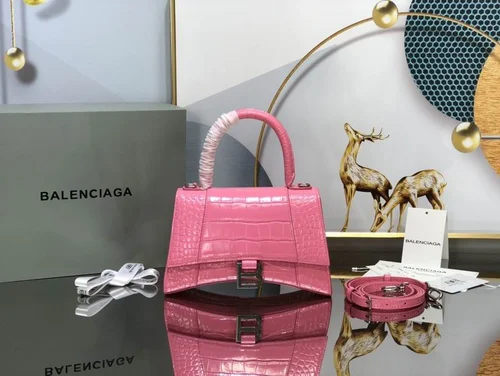 Balenciaga Hourglass Small Top Handle Bag Women Luxury Iconic
