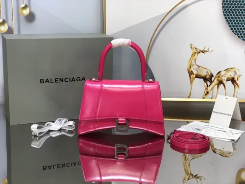Balenciaga Hourglass Small Top Handle Bag Women Luxury Iconic