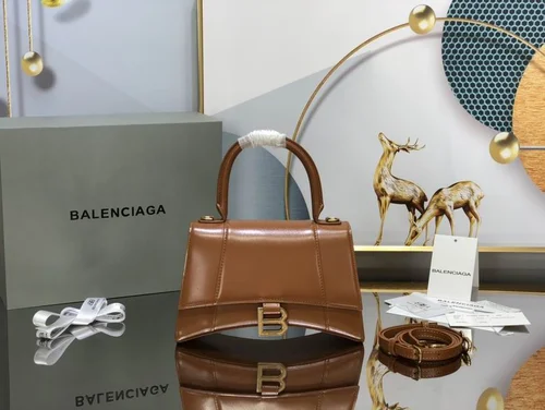 Balenciaga Hourglass Small Top Handle Bag Women Luxury Iconic
